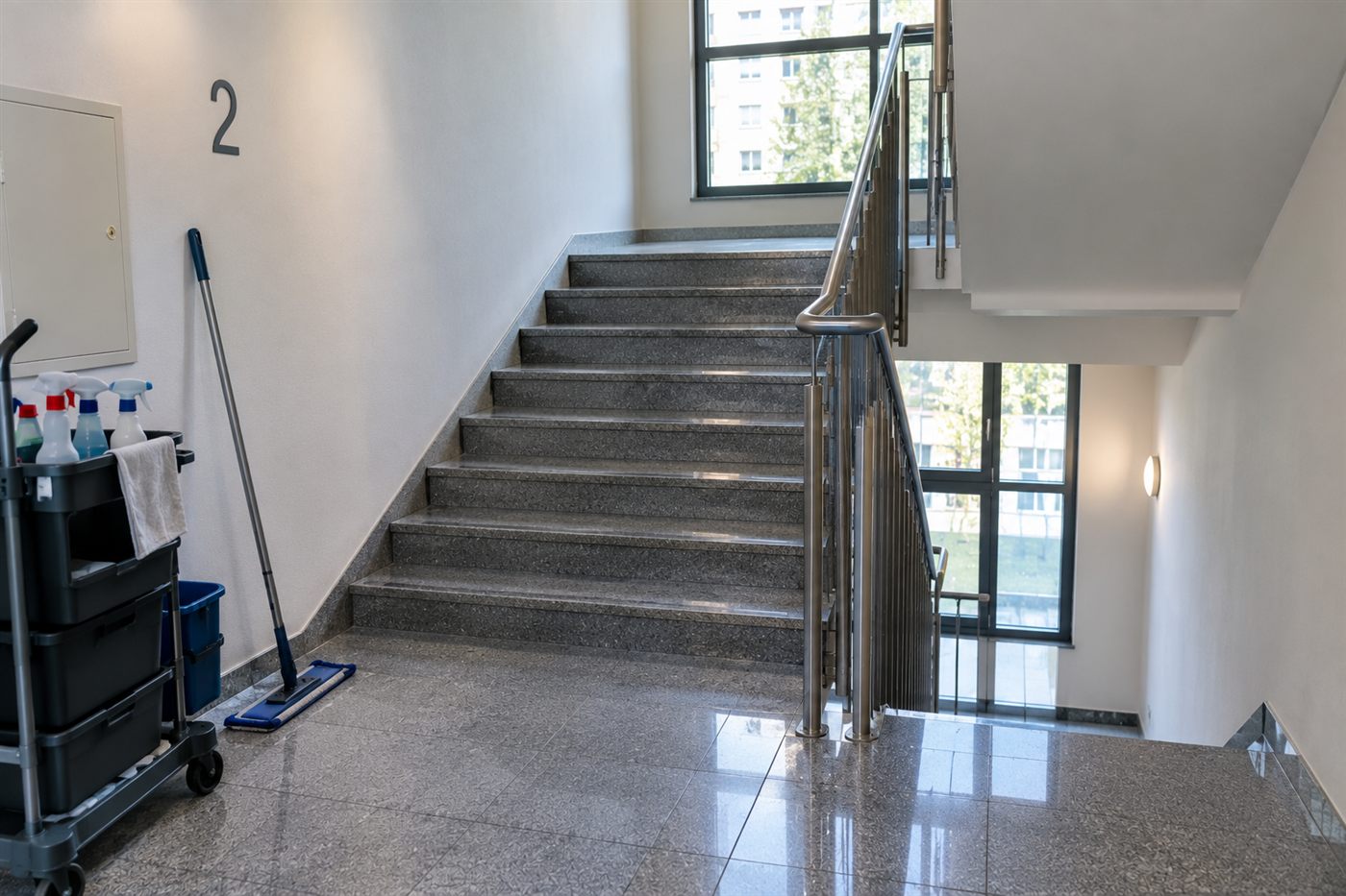 Treppenhausreinigung